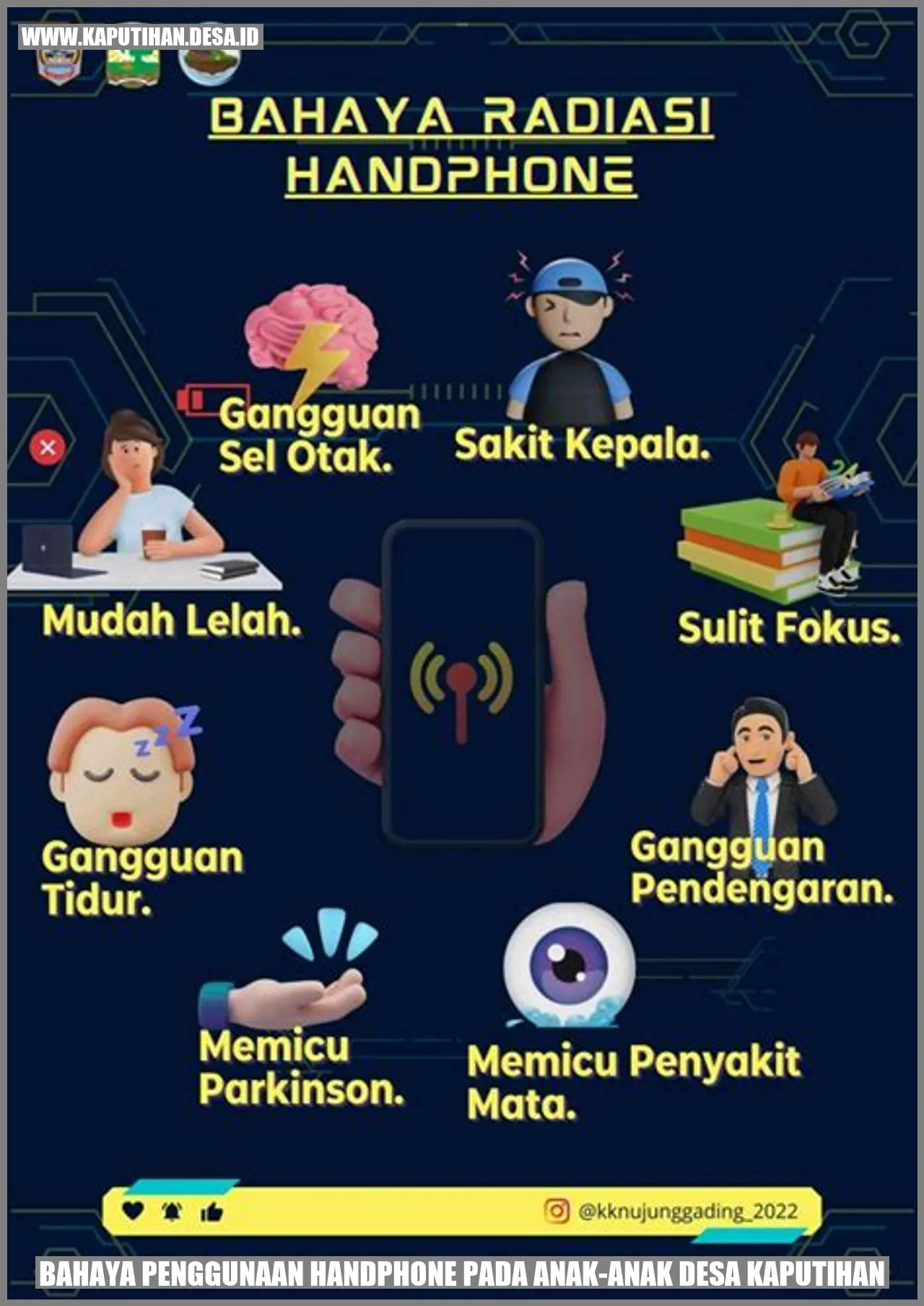 Bahaya Handphone Anak Desa