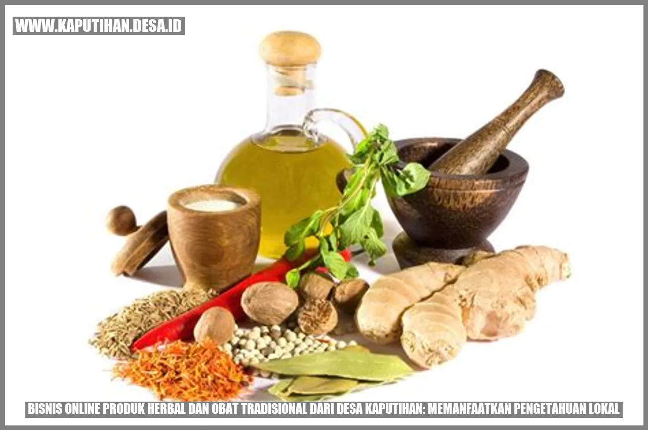 Bisnis Online Produk Herbal dan Obat Tradisional dari Desa Kaputihan: Memanfaatkan Pengetahuan Lokal