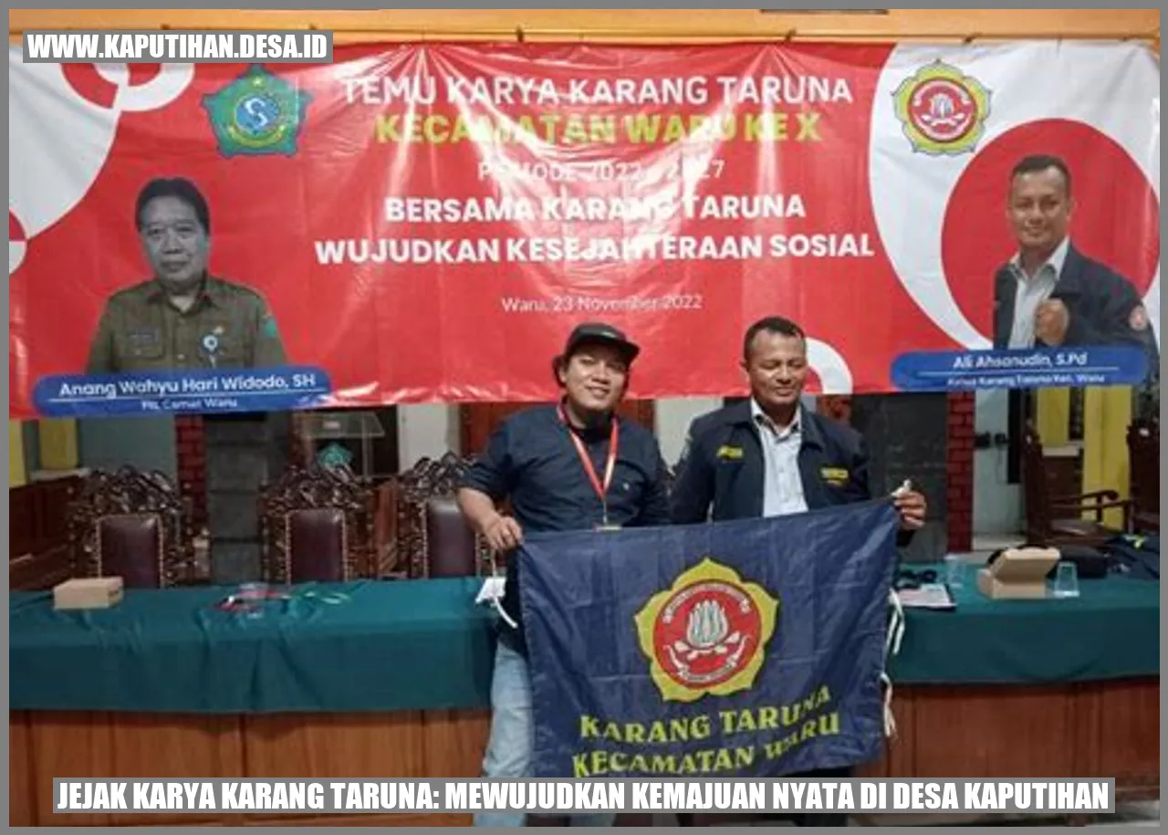 Karya Karang Taruna di Desa Kaputihan