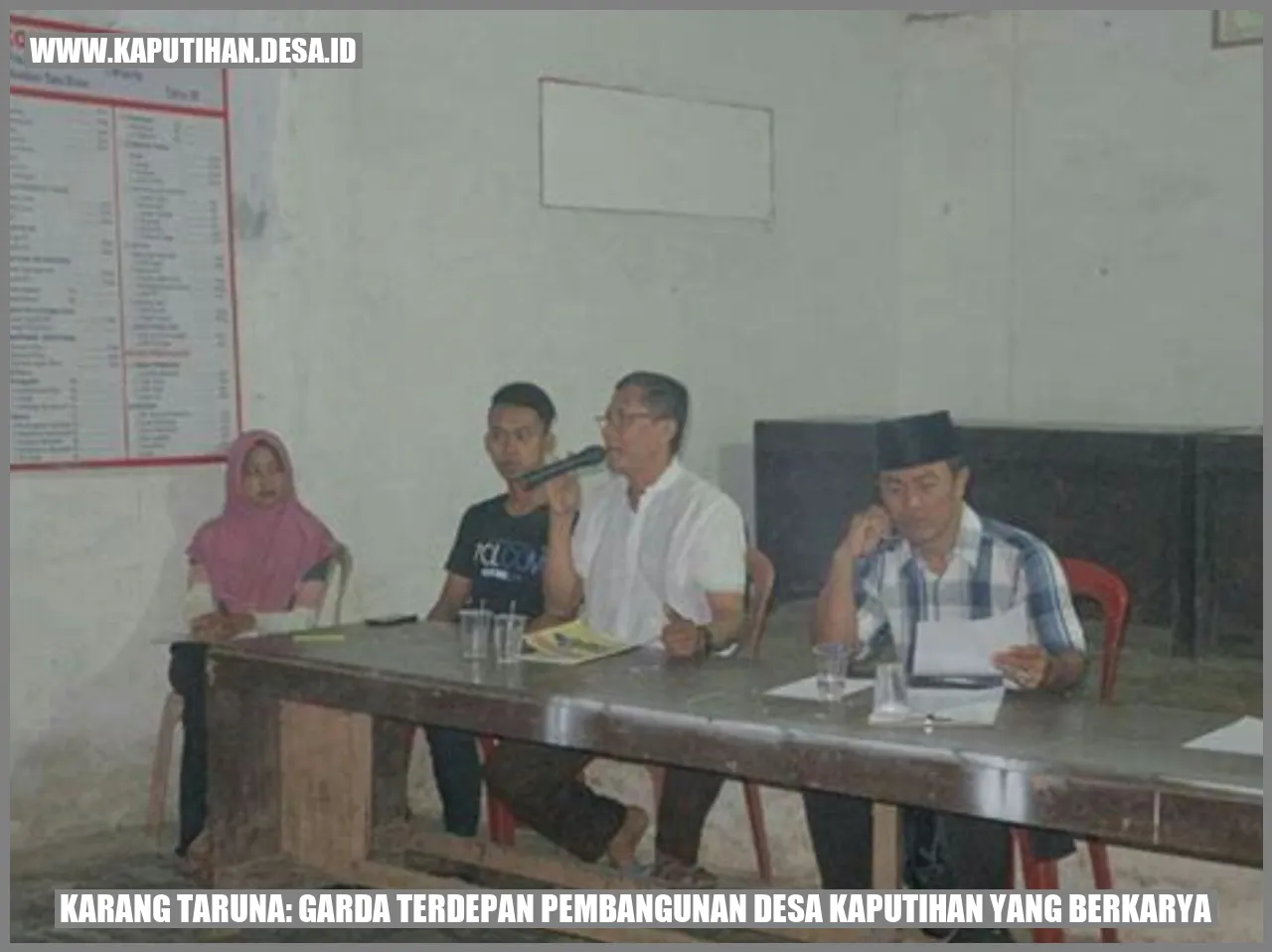 Karang Taruna: Garda Terdepan Pembangunan Desa Kaputihan yang Berkarya