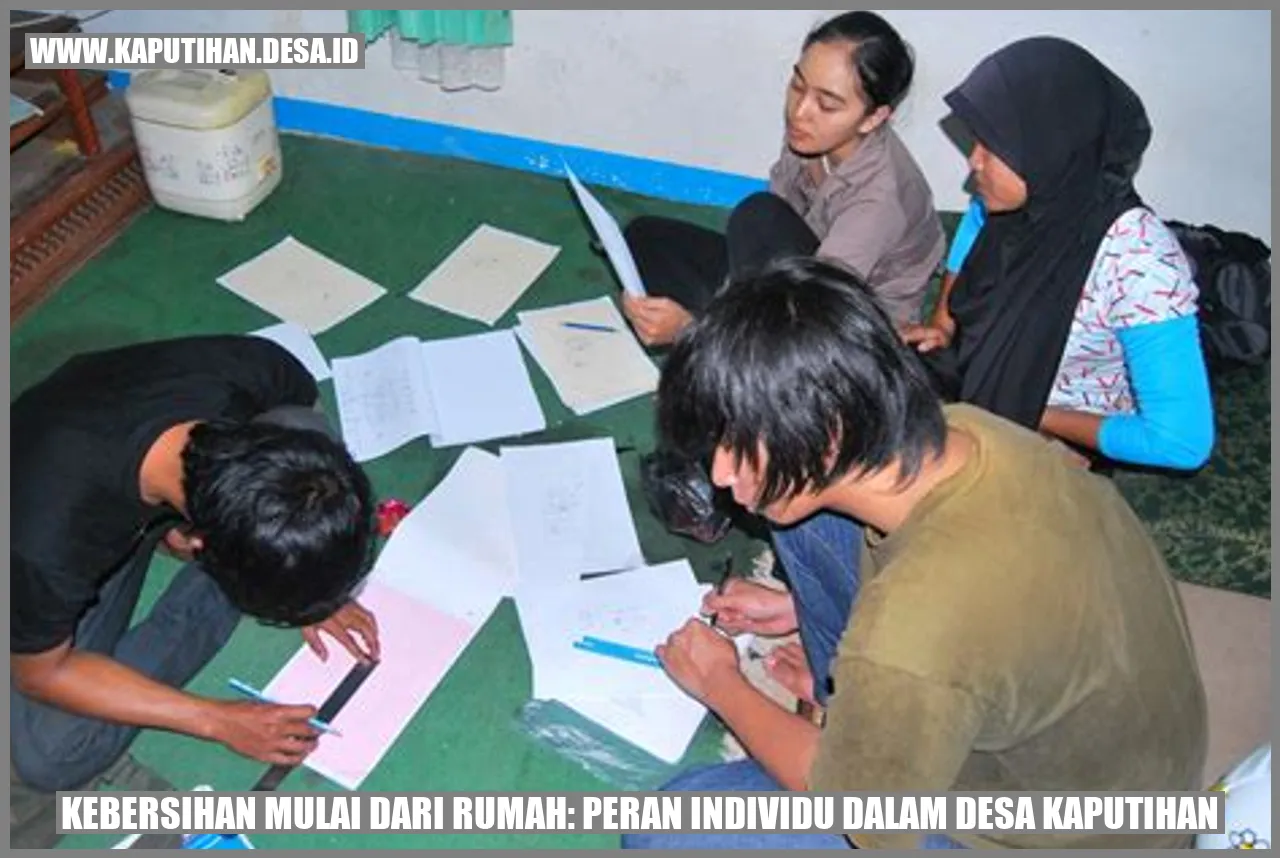 Kebersihan Mulai dari Rumah: Peran Individu dalam Desa Kaputihan