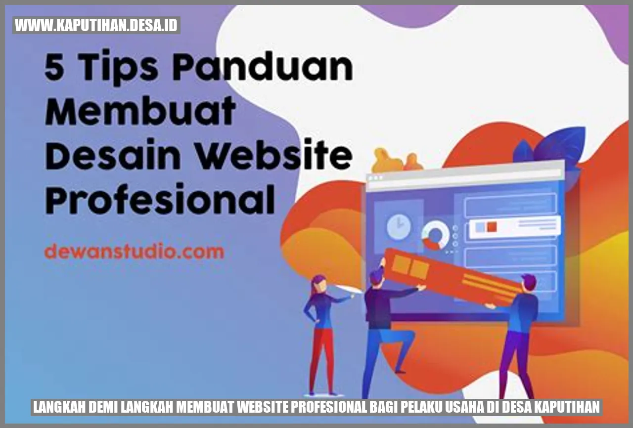 Langkah demi Langkah Membuat Website Profesional bagi Pelaku Usaha di Desa Kaputihan