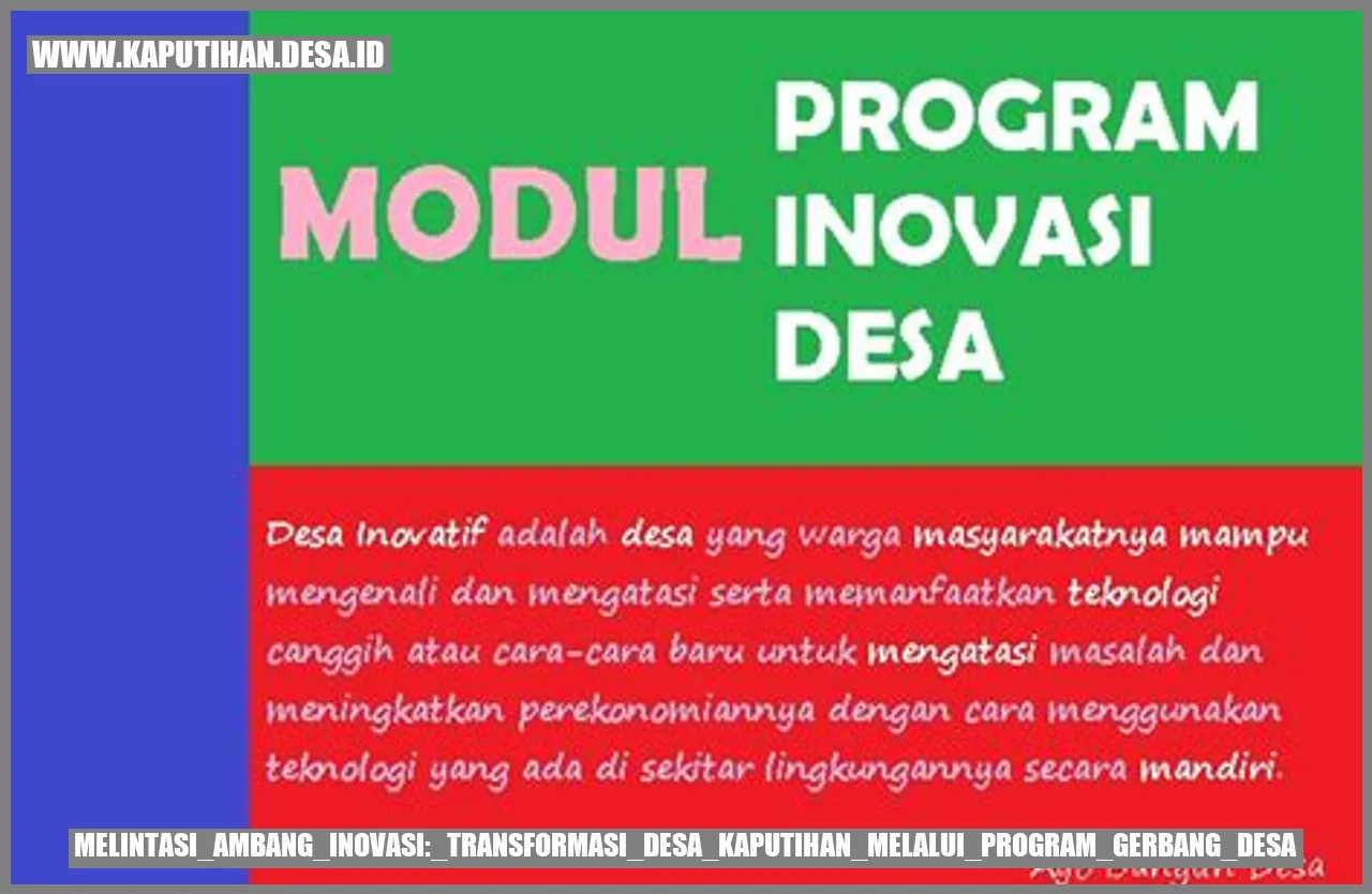 Transformasi Desa Kaputihan