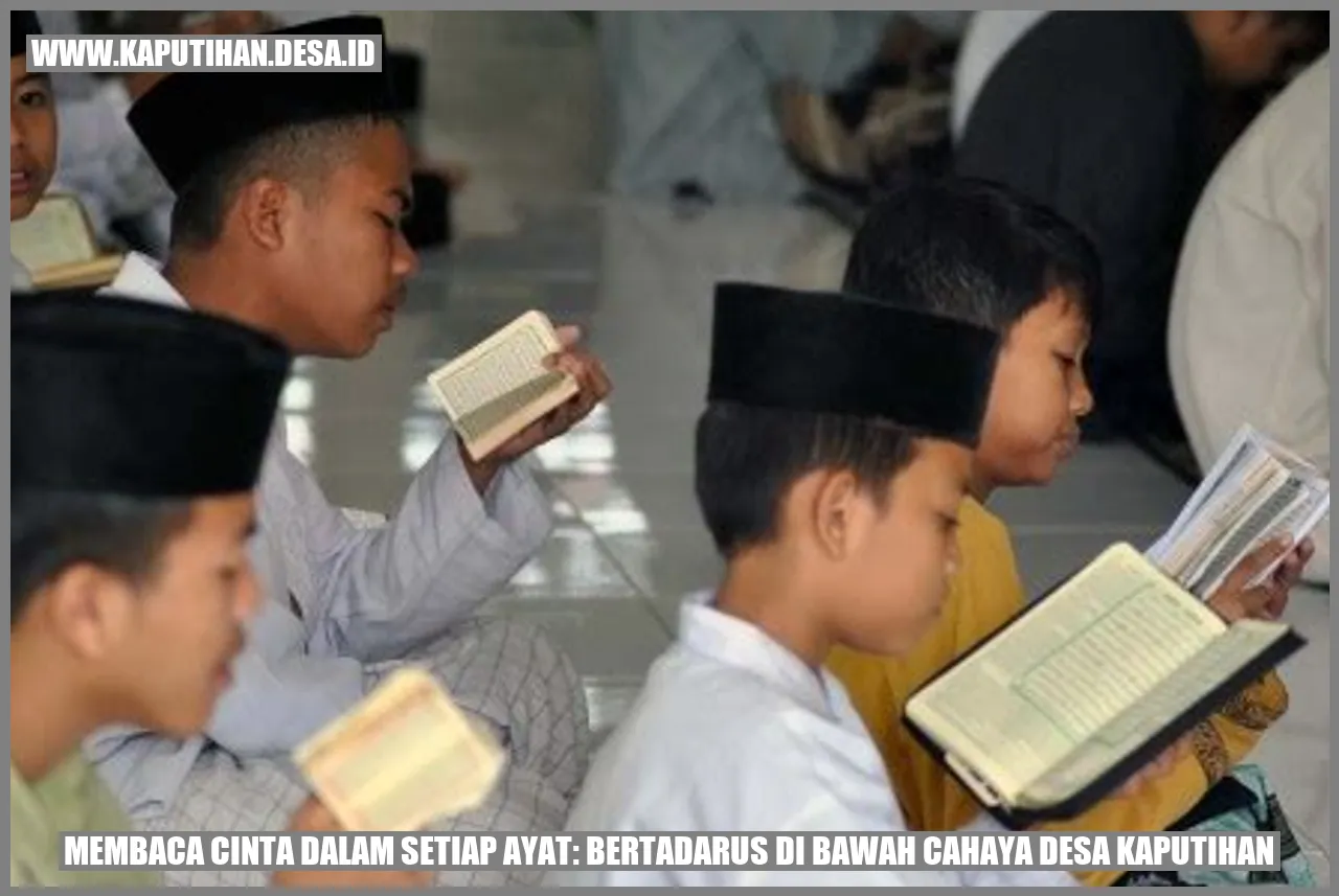 Membaca Cinta dalam Setiap Ayat: Bertadarus di Bawah Cahaya Desa Kaputihan