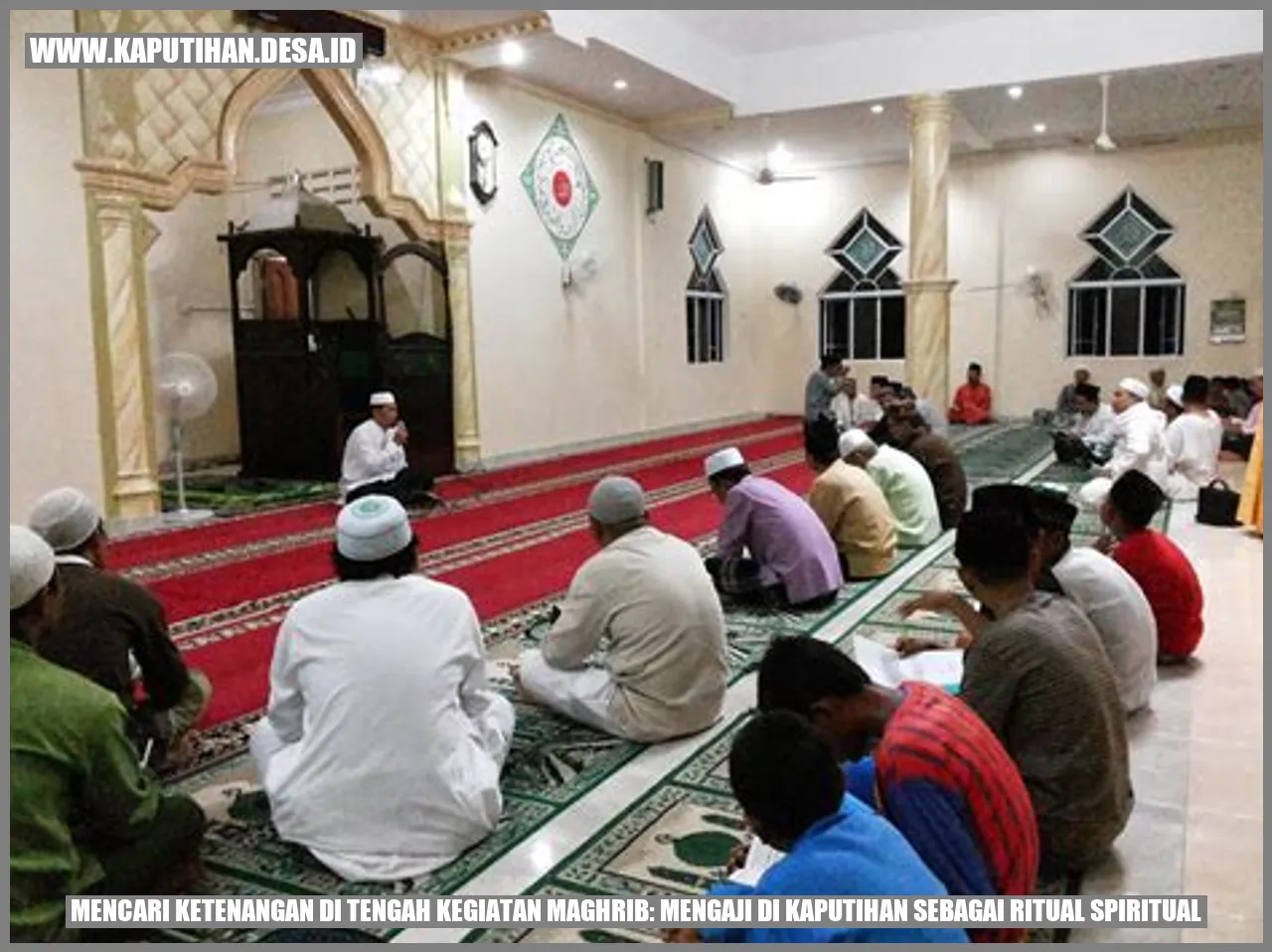 Mencari Ketenangan di Tengah Kegiatan Maghrib: Mengaji di Kaputihan sebagai Ritual Spiritual