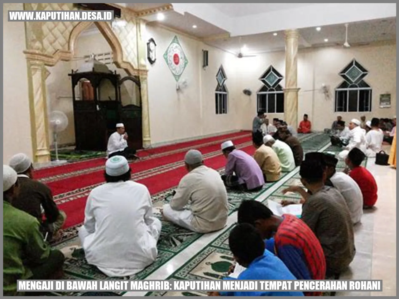 Mengaji di Bawah Langit Maghrib: Kaputihan Menjadi Tempat Pencerahan Rohani