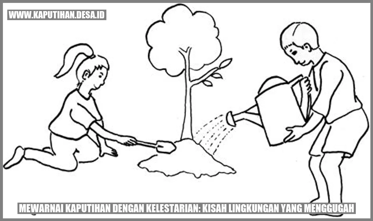 Mewarnai Kaputihan dengan Kelestarian: Kisah Lingkungan yang Menggugah