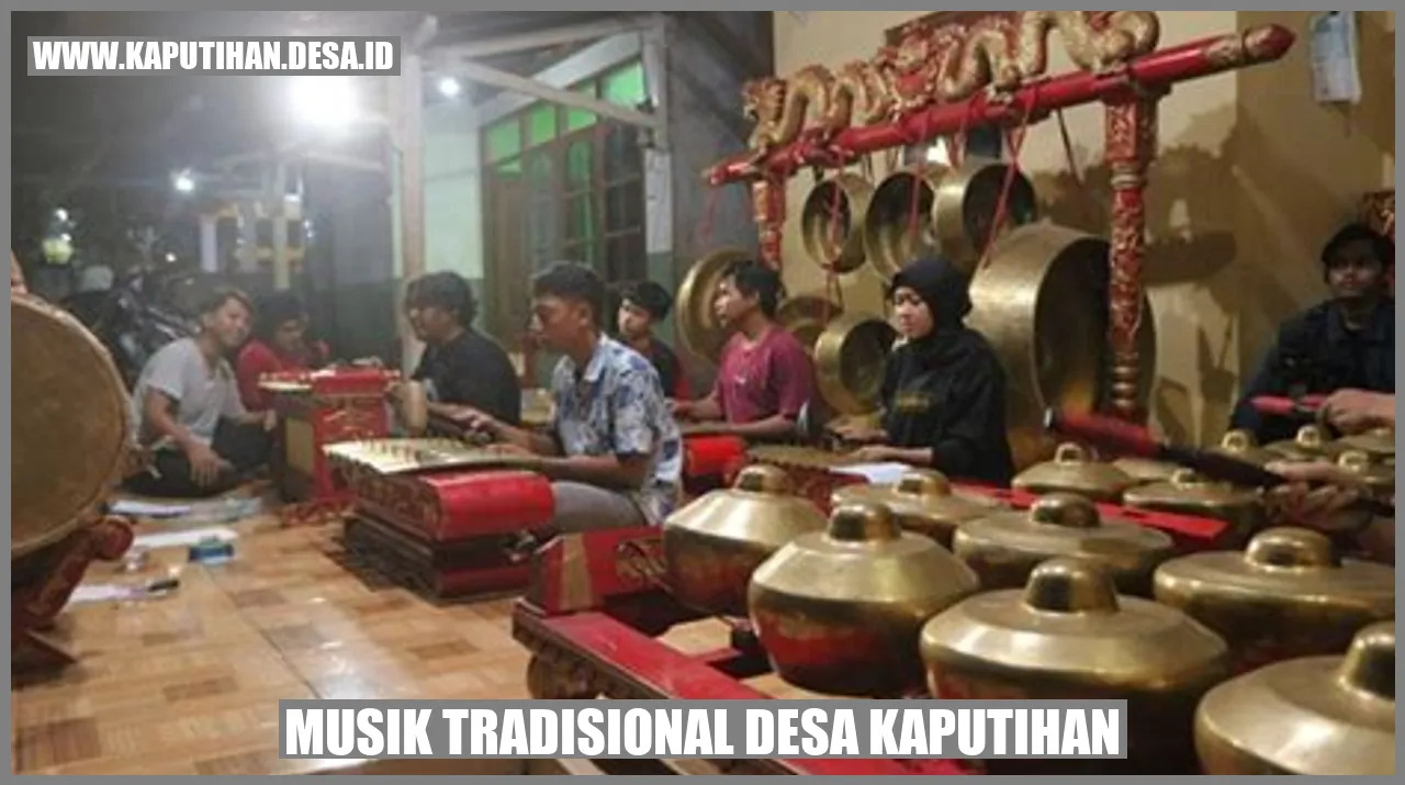 Musik Tradisional Desa Kaputihan