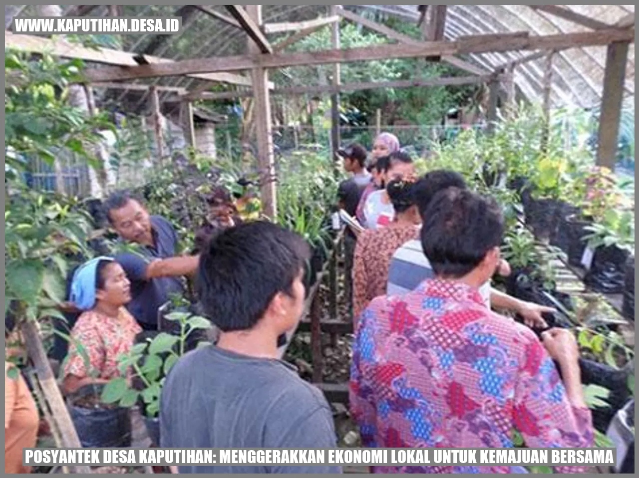 Posyantek Desa Kaputihan: Menggerakkan Ekonomi Lokal untuk Kemajuan Bersama