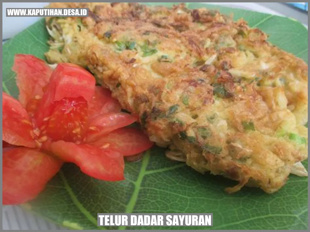 Telur Dadar dengan Sayuran