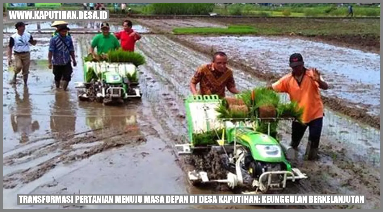 Transformasi Pertanian Menuju Masa Depan di Desa Kaputihan: Keunggulan Berkelanjutan